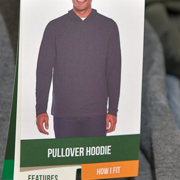 Orvis men Northpoint pullover hoodie XL XXL L M GRAY - Picture 7 of 10